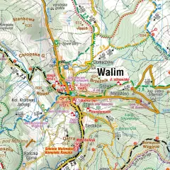 Góry Sowie - mapa atrakcji. Znajdź szlaki turystyczne, schroniska i zabytki.