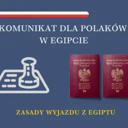 Komunikat dla Polaków w Egipcie: czy do Egiptu potrzebny jest paszport? Dwa polskie paszporty i pieczątka.