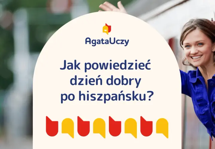 Uśmiechnięta kobieta wita Cię, ucząc jak powiedzieć dzień dobry po hiszpańsku.