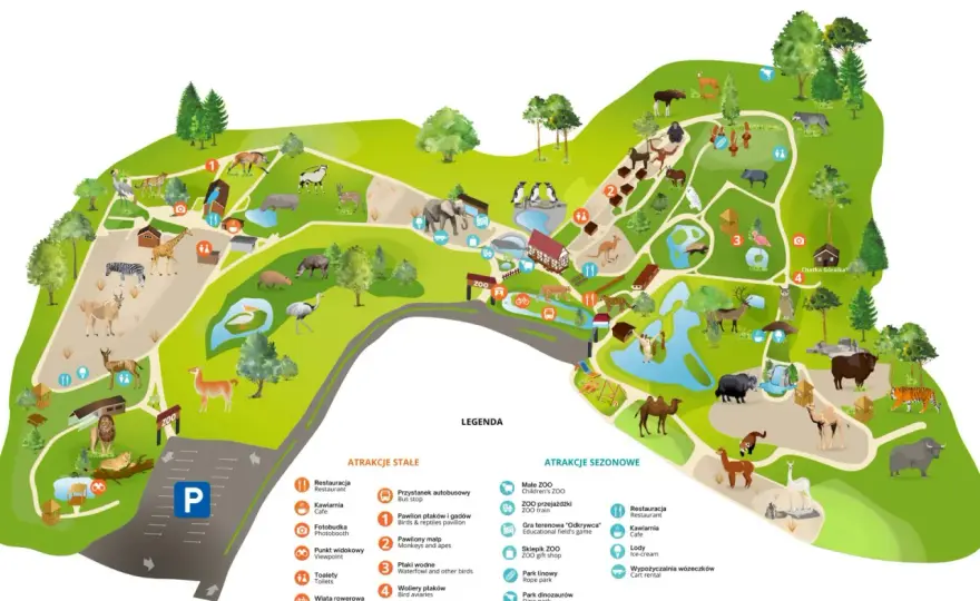 Największe zoo w Polsce - co zobaczyć w Gdańsku-Oliwie?