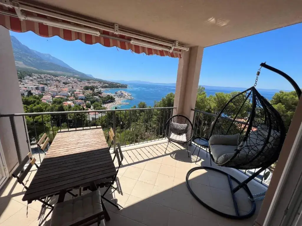 apartamenty chorwacja widok na morze